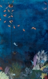 Der junge Mann und das Meer, Öl auf Leinwand, 240 x 145 cm, 2008