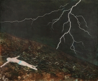 Modlitwa o deszcz, 190 x 230 cm, olej na płótnie, 2009